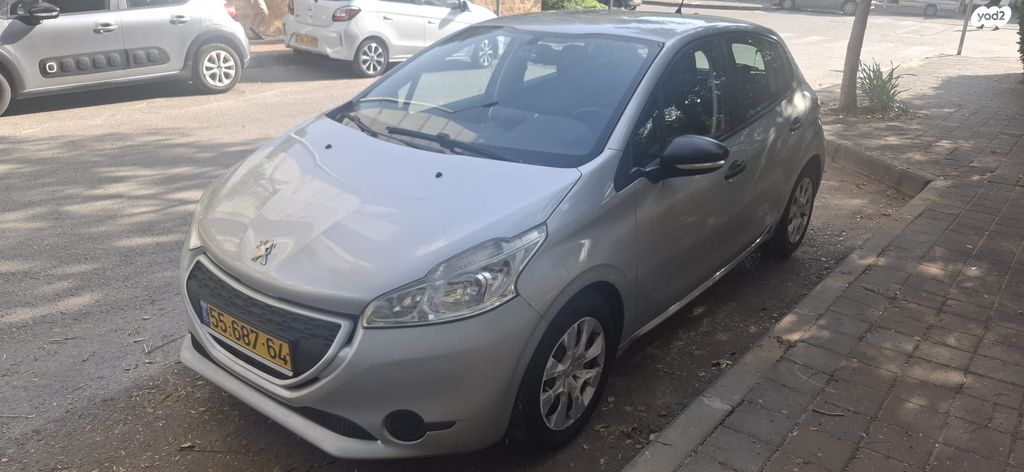 מודעת רכב פיג'ו 208