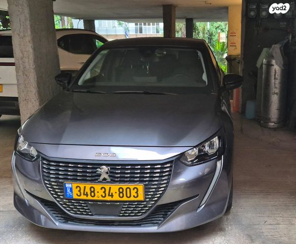 מודעת רכב פיג'ו 208