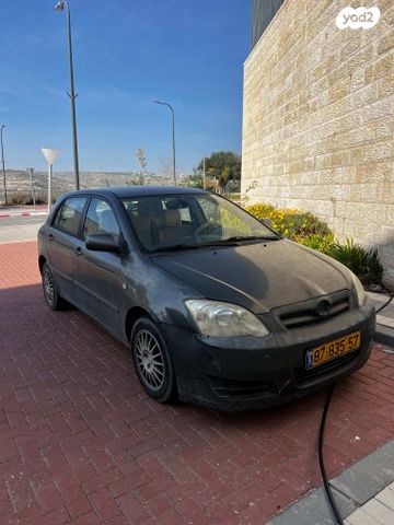 מודעת רכב טויוטה קורולה