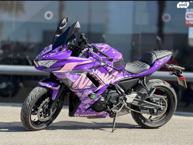 מודעת רכב קאוואסאקי נינג'ה 650