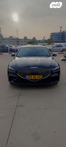 מודעת רכב ג'נסיס G70