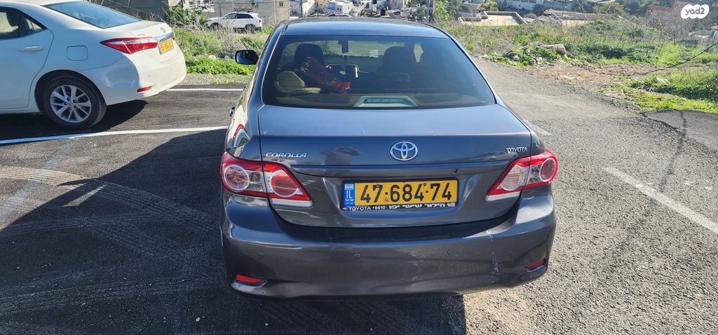 מודעת רכב טויוטה קורולה