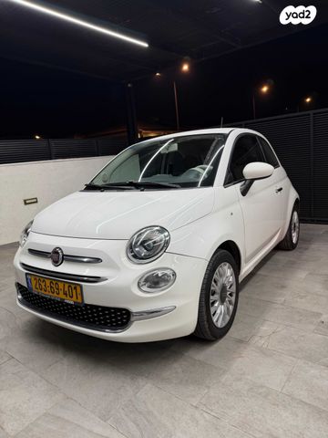 מודעת רכב פיאט 500