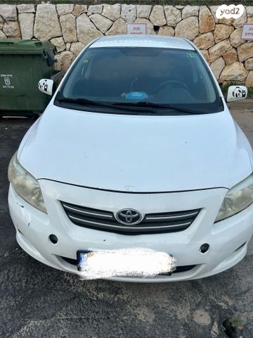 מודעת רכב טויוטה קורולה