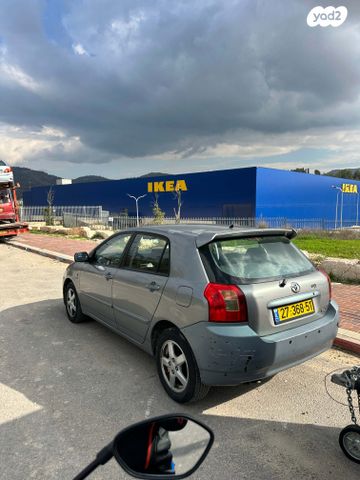 מודעת רכב טויוטה קורולה