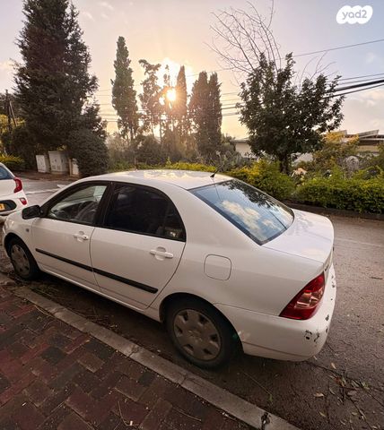 מודעת רכב טויוטה קורולה