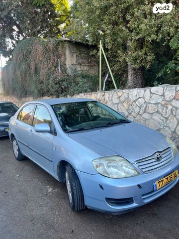 מודעת רכב טויוטה קורולה