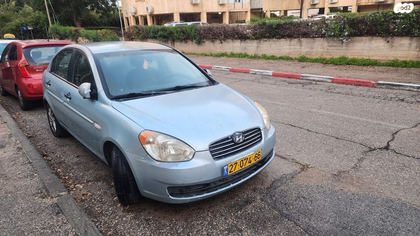 מודעת רכב יונדאי אקסנט i25