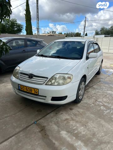 מודעת רכב טויוטה קורולה