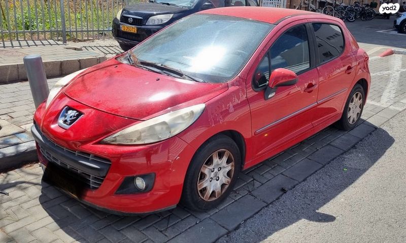 מודעת רכב פיג'ו 207