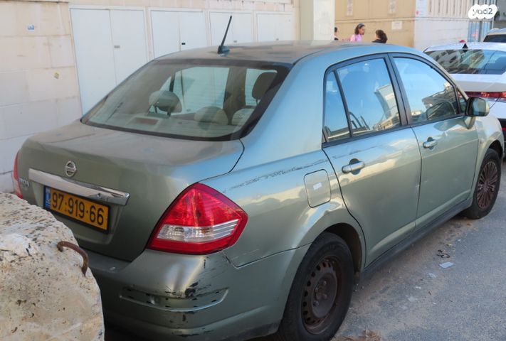 מודעת רכב ניסאן טידה