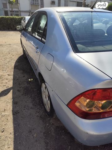 מודעת רכב טויוטה קורולה