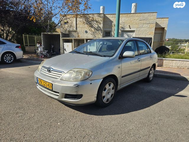 מודעת רכב טויוטה קורולה