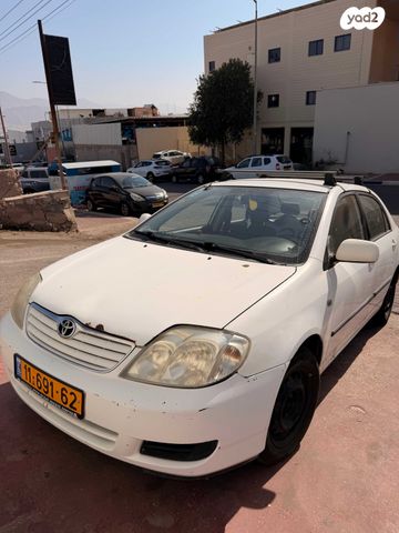 מודעת רכב טויוטה קורולה