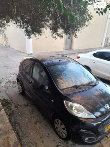 מודעת רכב פיג'ו 107
