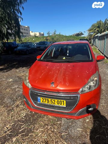 מודעת רכב פיג'ו 208