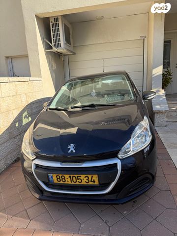 מודעת רכב פיג'ו 208