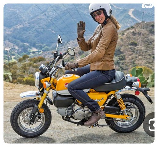 מודעת רכב הונדה Monkey 125