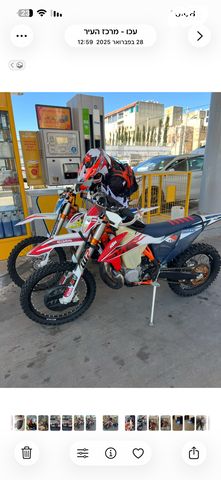 מודעת רכב KTM Enduro EXC 250