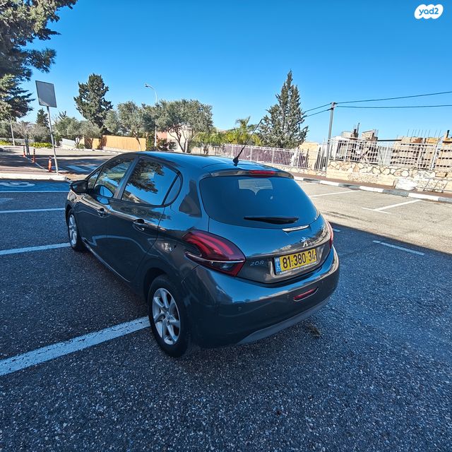 מודעת רכב פיג'ו 208