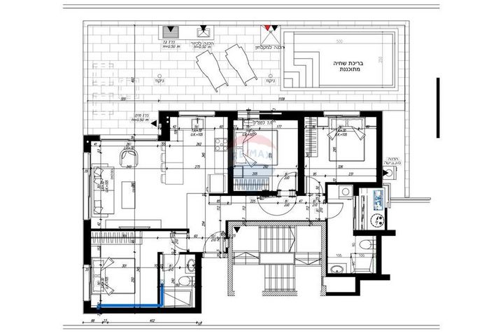 דירת גן, אסירי ציון 7, קרית שלום, תל אביב יפו