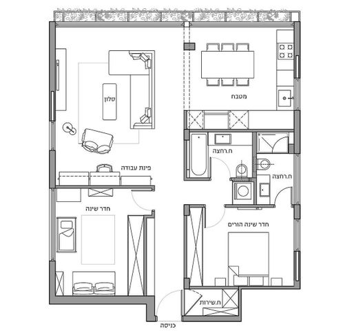 דירה, יעקב מוזר, הצפון החדש - כיכר המדינה, תל אביב יפו