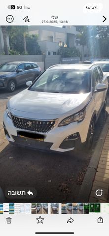 מודעת רכב פיג'ו 3008