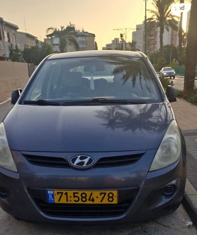 מודעת רכב יונדאי i20