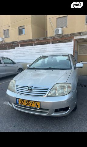 מודעת רכב טויוטה קורולה