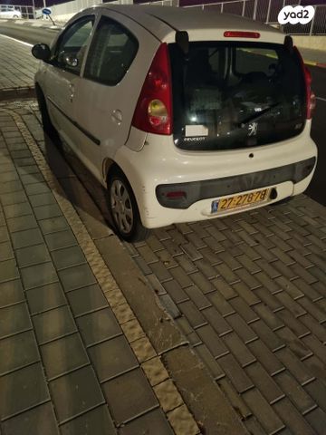 מודעת רכב פיג'ו 107