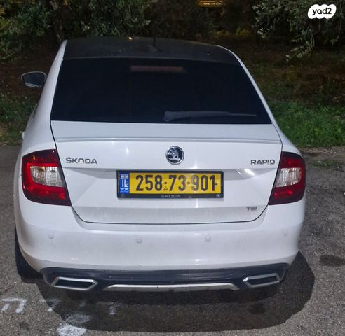 מודעת רכב סקודה ראפיד