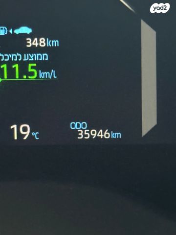 מודעת רכב טויוטה יאריס קרוס