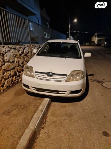 מודעת רכב טויוטה קורולה