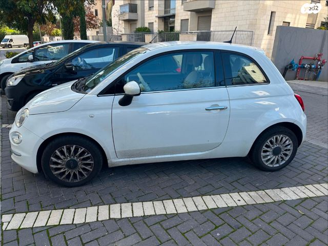 מודעת רכב פיאט 500