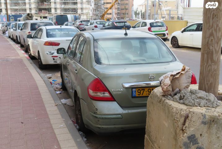 מודעת רכב ניסאן טידה