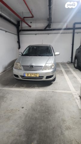 מודעת רכב טויוטה קורולה