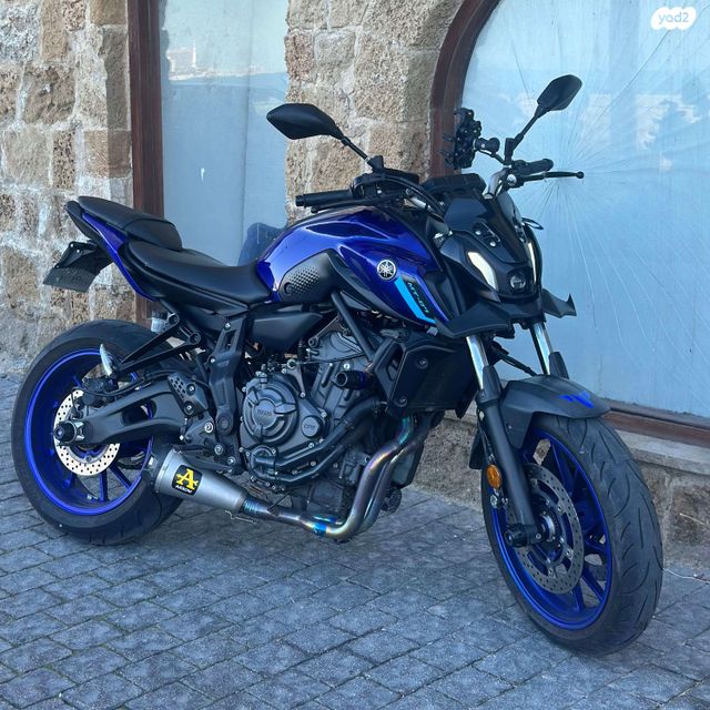 מודעת רכב ימאהה MT 07