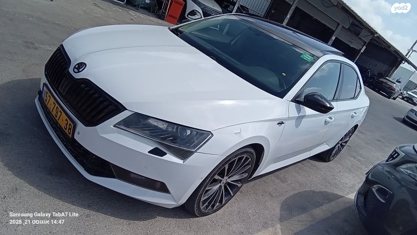 מודעת רכב סקודה סופרב