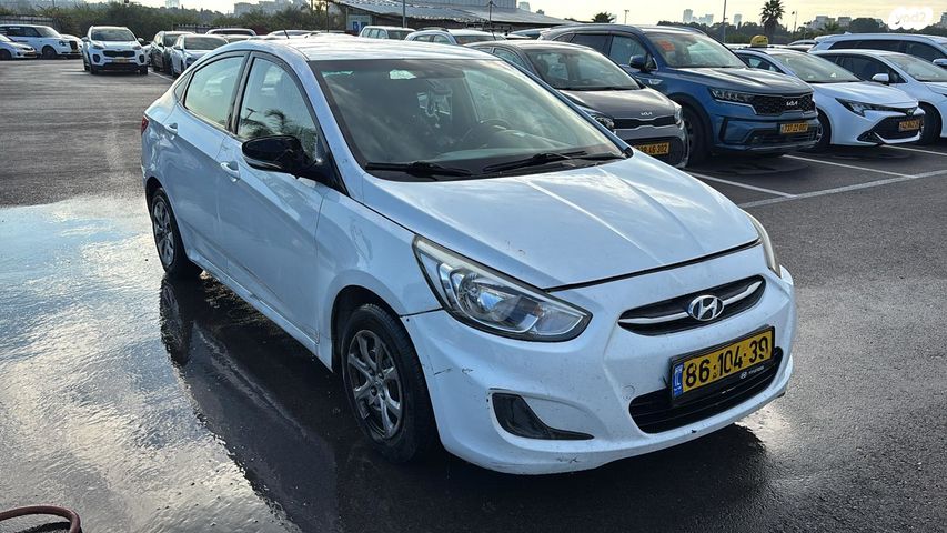 מודעת רכב יונדאי אקסנט i25