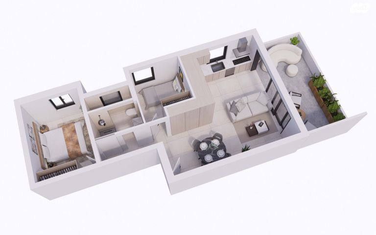 דירה, בלוך 41, הצפון החדש - דרום, תל אביב יפו