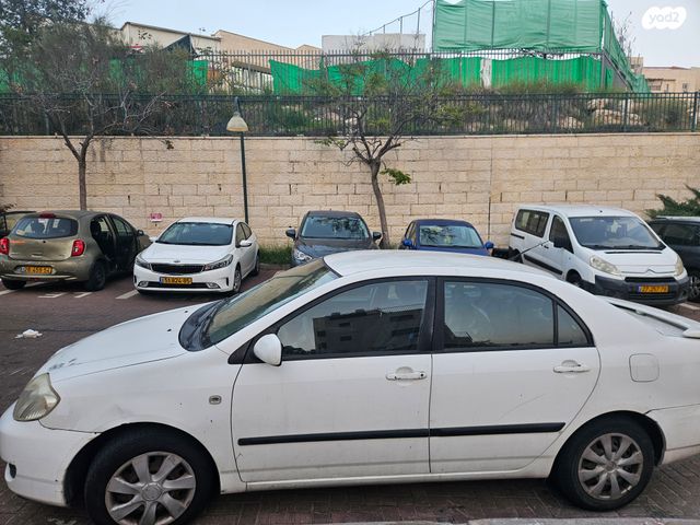 מודעת רכב טויוטה קורולה
