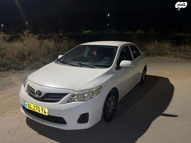 מודעת רכב טויוטה קורולה