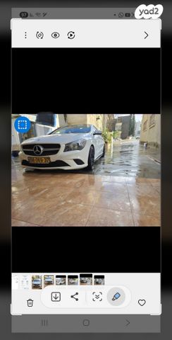 מודעת רכב מרצדס-בנץ CLA