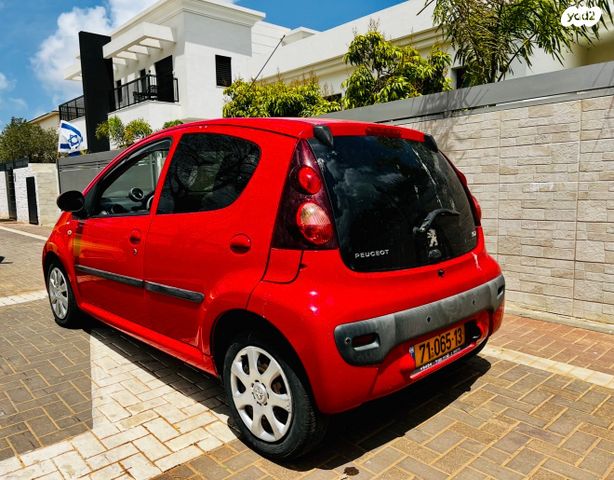 מודעת רכב פיג'ו 107