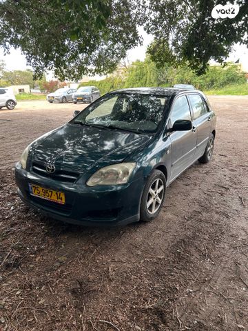 מודעת רכב טויוטה קורולה