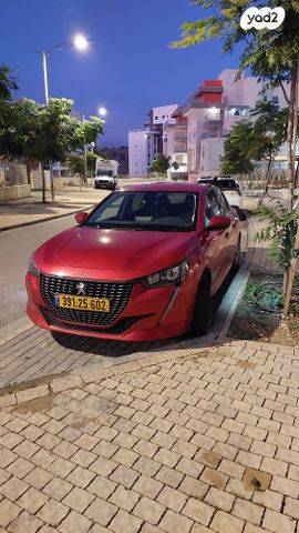 מודעת רכב פיג'ו 208