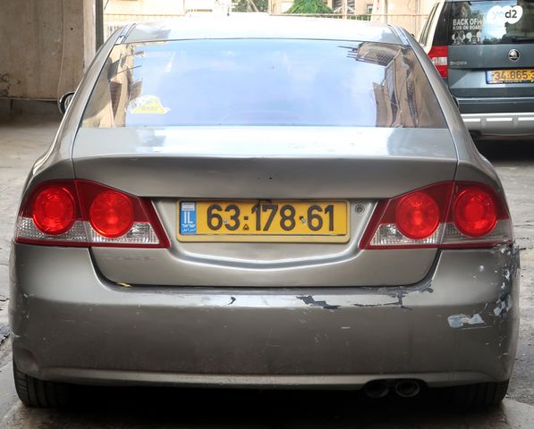 מודעת רכב הונדה סיוויק