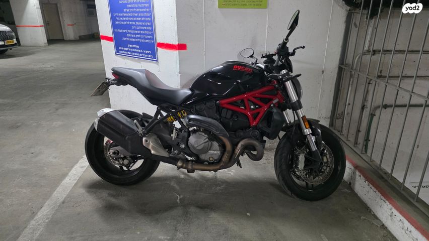 מודעת רכב דוקאטי מונסטר 821