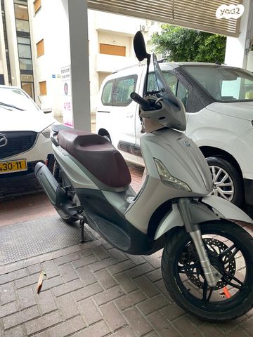 מודעת רכב פיאג'ו בוורלי 350