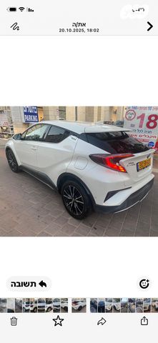מודעת רכב טויוטה C-HR